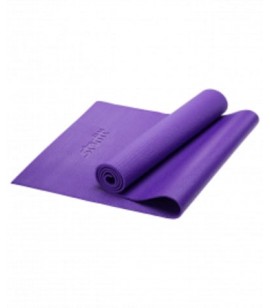 Коврик для йоги FM-101, PVC, 173x61x0,3 см, синий/фиолетовый/черный.